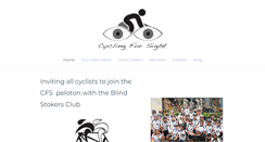 Desktop Screenshot of cyclingforsight.org